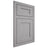 Shiloh Cabinetry Flush Inset New Haven White Oak Quarter Sawn Stratus Door