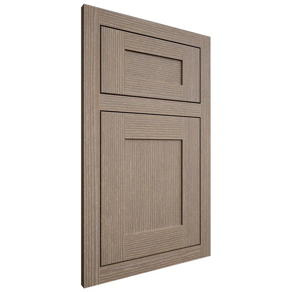 Shiloh Cabinetry Flush Inset New Haven White Oak Rift Cut Almond Door
