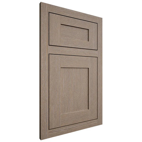 Shiloh Cabinetry Flush Inset New Haven White Oak Rift Cut Almond Door