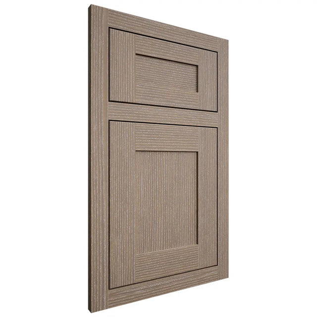 Shiloh Cabinetry Flush Inset New Haven White Oak Rift Cut Almond Door