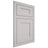 Shiloh Cabinetry Flush Inset New Haven White Oak Rift Cut Cotton Door