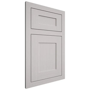 Shiloh Cabinetry Flush Inset New Haven White Oak Rift Cut Cotton Door