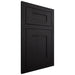 Shiloh Cabinetry Flush Inset New Haven White Oak Rift Cut Ink Door