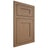 Shiloh Cabinetry Flush Inset New Haven White Oak Rift Cut Medium Door