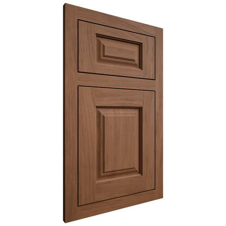 Shiloh Cabinetry Flush Inset Oxford Alder Plain Cut Cola Door