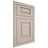 Shiloh Cabinetry Flush Inset Oxford Alder Plain Cut White Sands Door