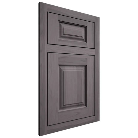 Shiloh Cabinetry Flush Inset Oxford Hickory Plain Cut Cadet Door