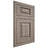 Shiloh Cabinetry Flush Inset Oxford Hickory Plain Cut Sterling Door