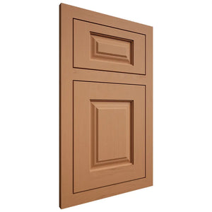 Shiloh Cabinetry Flush Inset Oxford Maple Plain Cut Cashmere Door