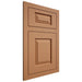 Shiloh Cabinetry Flush Inset Oxford Maple Plain Cut Cashmere Door