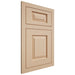 Shiloh Cabinetry Flush Inset Oxford Maple Plain Cut Natural Door