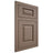 Shiloh Cabinetry Flush Inset Oxford Maple Plain Cut Rockbridge Door