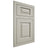 Shiloh Cabinetry Flush Inset Oxford Paintable Clary Sage Door