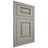 Shiloh Cabinetry Flush Inset Oxford Paintable Evergreen Fog Door