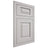 Shiloh Cabinetry Flush Inset Oxford Paintable Mindful Gray Door