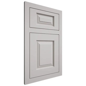 Shiloh Cabinetry Flush Inset Oxford Paintable Mindful Gray Door