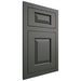 Shiloh Cabinetry Flush Inset Oxford Paintable Pewter Green Door