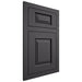 Shiloh Cabinetry Flush Inset Oxford Poplar Plain Cut Cadet Door
