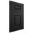 Shiloh Cabinetry Flush Inset Oxford Poplar Plain Cut Harbor Door