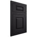 Shiloh Cabinetry Flush Inset Oxford Poplar Plain Cut Harbor Door