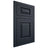 Shiloh Cabinetry Flush Inset Oxford Poplar Plain Cut Hudson Door