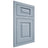 Shiloh Cabinetry Flush Inset Oxford Poplar Plain Cut Sky Door