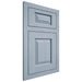 Shiloh Cabinetry Flush Inset Oxford Poplar Plain Cut Sky Door
