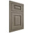 Shiloh Cabinetry Flush Inset Oxford Poplar Plain Cut Sterling Door