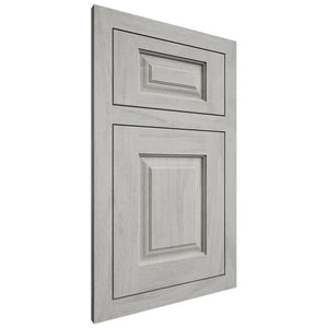 Shiloh Cabinetry Flush Inset Oxford Poplar Plain Cut Stratus Door