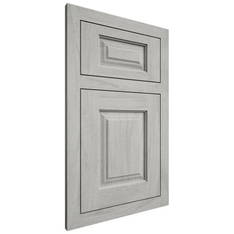 Shiloh Cabinetry Flush Inset Oxford Poplar Plain Cut Stratus Door