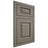 Shiloh Cabinetry Flush Inset Oxford Poplar Plain Cut Thyme Door