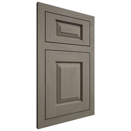Shiloh Cabinetry Flush Inset Oxford Poplar Plain Cut Thyme Door