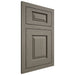 Shiloh Cabinetry Flush Inset Oxford Poplar Plain Cut Thyme Door