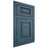 Shiloh Cabinetry Flush Inset Oxford Red Oak Plain Cut Hudson Door