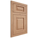 Shiloh Cabinetry Flush Inset Oxford Red Oak Plain Cut Natural Door