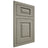 Shiloh Cabinetry Flush Inset Oxford Red Oak Plain Cut Thyme Door
