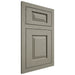 Shiloh Cabinetry Flush Inset Oxford Red Oak Plain Cut Thyme Door