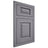 Shiloh Cabinetry Flush Inset Oxford White Oak Plain Cut Cadet Door