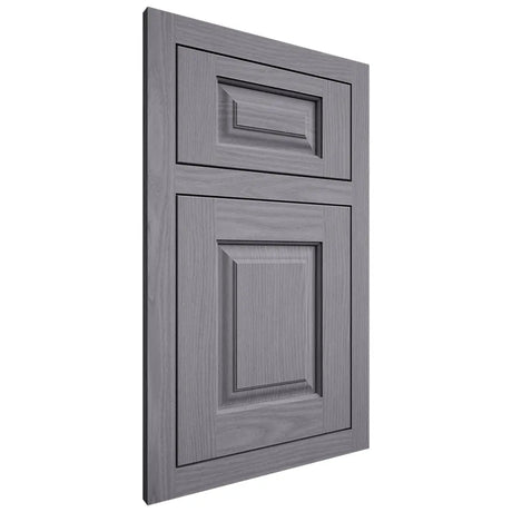 Shiloh Cabinetry Flush Inset Oxford White Oak Plain Cut Cadet Door