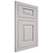 Shiloh Cabinetry Flush Inset Oxford White Oak Plain Cut Cotton Door