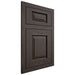 Shiloh Cabinetry Flush Inset Oxford White Oak Plain Cut Creekside Door