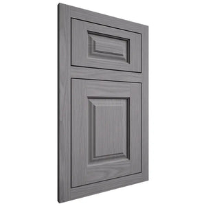 Shiloh Cabinetry Flush Inset Oxford White Oak Plain Cut Sterling Door
