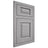Shiloh Cabinetry Flush Inset Oxford White Oak Plain Cut Stratus Door