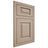 Shiloh Cabinetry Flush Inset Oxford White Oak Plain Cut Straw Door