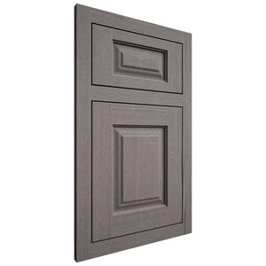 Shiloh Cabinetry Flush Inset Oxford White Oak Quarter Sawn Flagstone Door