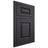 Shiloh Cabinetry Flush Inset Oxford White Oak Quarter Sawn Harbor Door