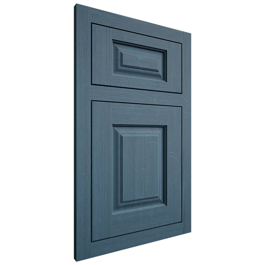 Shiloh Cabinetry Flush Inset Oxford White Oak Quarter Sawn Hudson Door
