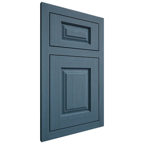 Shiloh Cabinetry Flush Inset Oxford White Oak Quarter Sawn Hudson Door