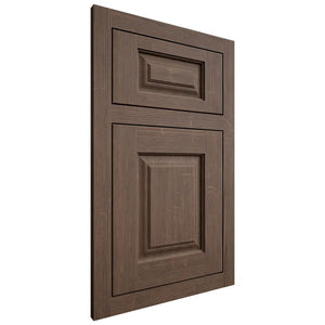 Shiloh Cabinetry Flush Inset Oxford White Oak Quarter Sawn Mineral Door