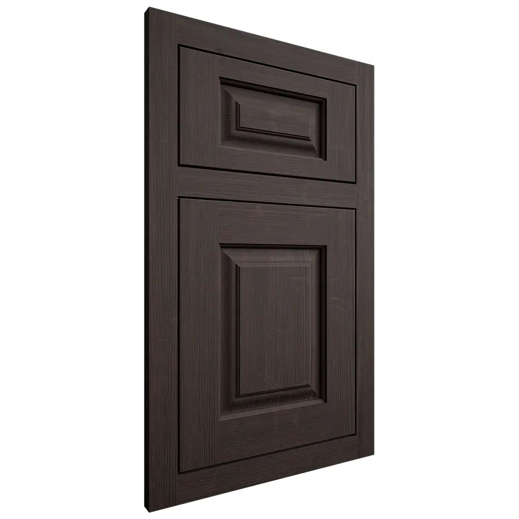 Shiloh Cabinetry Flush Inset Oxford White Oak Quarter Sawn Morel Door